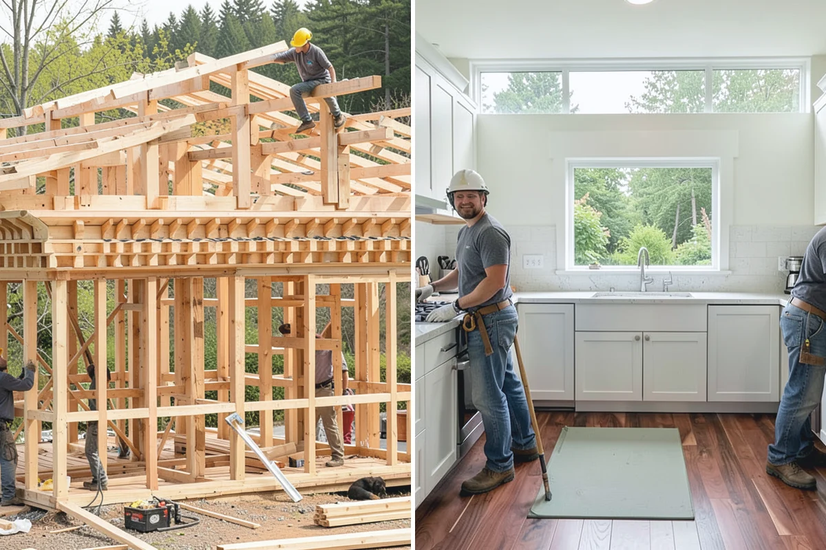 Staircase Replacement in Beaux Arts Village, King County, WA - Remove the existing staircase safely