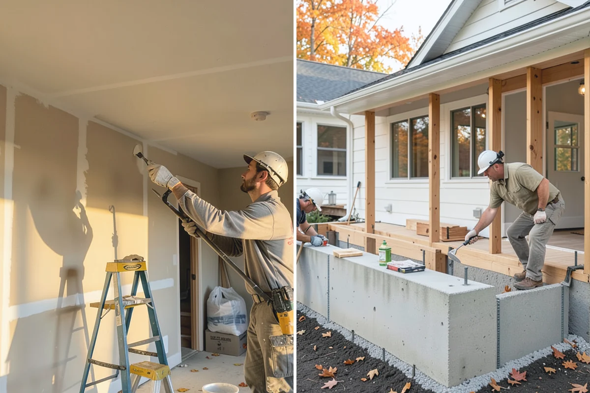 Staircase Replacement in Bonney Lake, Pierce County, WA - Remove the existing staircase safely