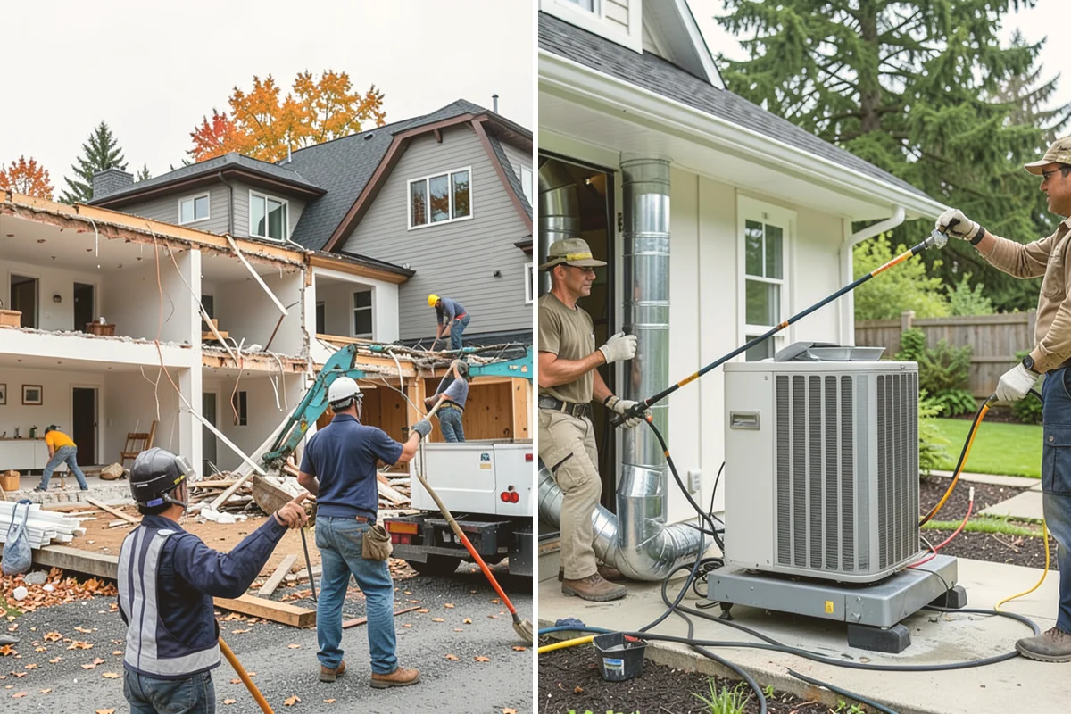 Staircase Replacement in Brier, Snohomish County, WA - Remove the existing staircase safely