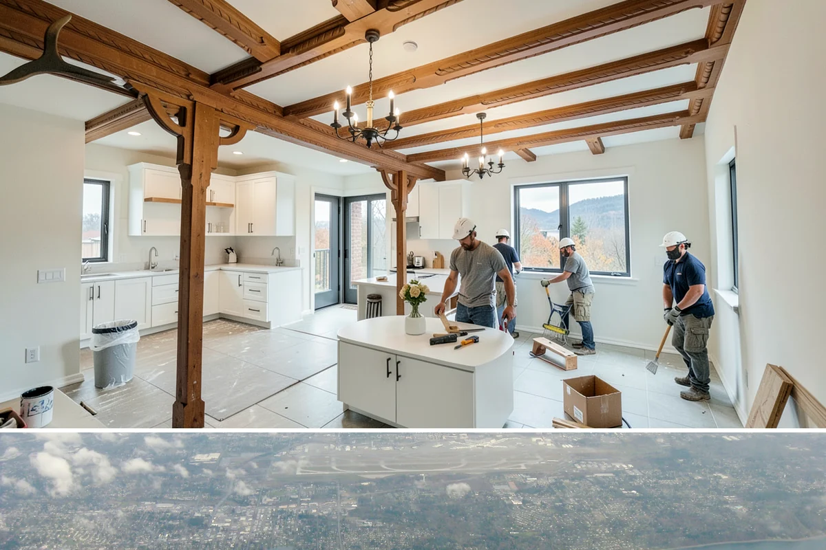 Staircase Replacement in Burien, King County, WA - Staircase replacement is interior work available year-round, ideally coordinated with connected remodeling.