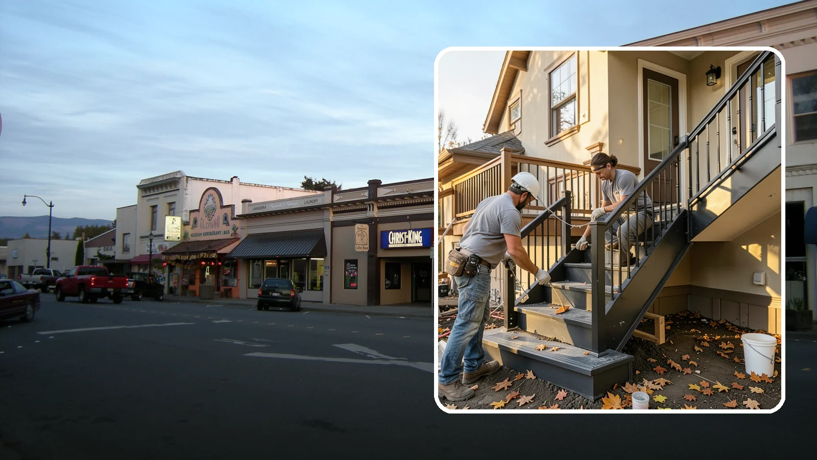 Staircase Replacement in Burlington, Skagit County, WA - Complete removal and rebuild of unsafe or outdated staircases to modern code.