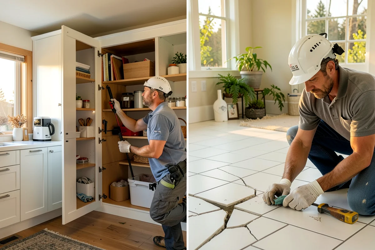 Staircase Replacement in Concrete, Skagit County, WA - Remove the existing staircase safely