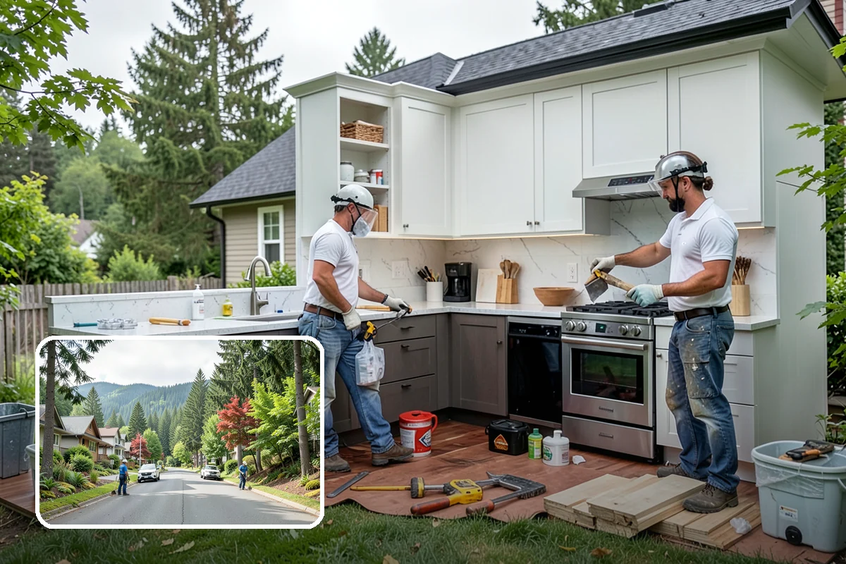 Staircase Replacement in Darrington, Snohomish County, WA - Resolves unsafe or non-conforming stairs
