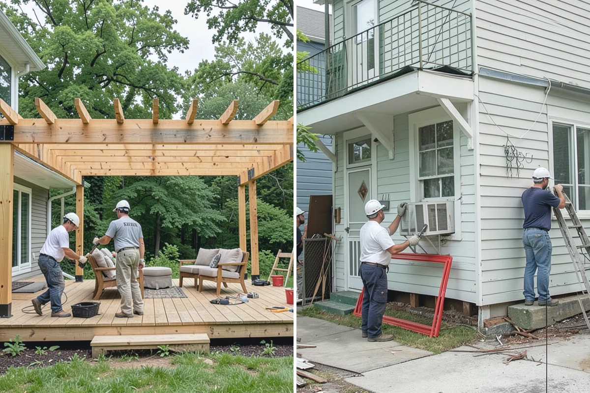 Staircase Replacement in Des Moines, King County, WA - Remove the existing staircase safely