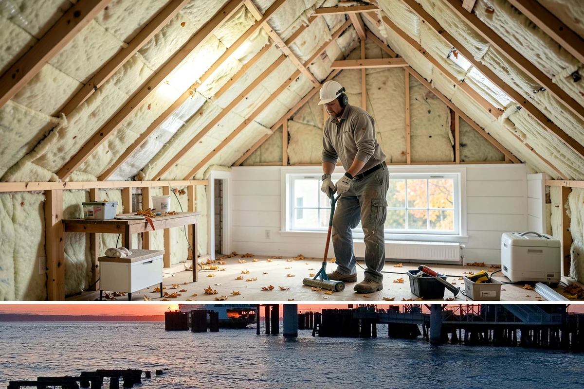 Staircase Replacement in Edmonds, Snohomish County, WA - Staircase replacement is interior work available year-round, ideally coordinated with connected remodeling.