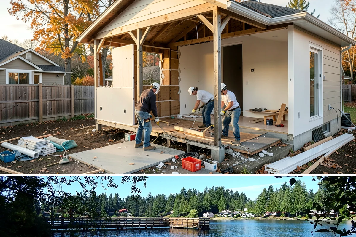 Staircase Replacement in Federal Way, King County, WA - Staircase replacement is interior work available year-round, ideally coordinated with connected remodeling.