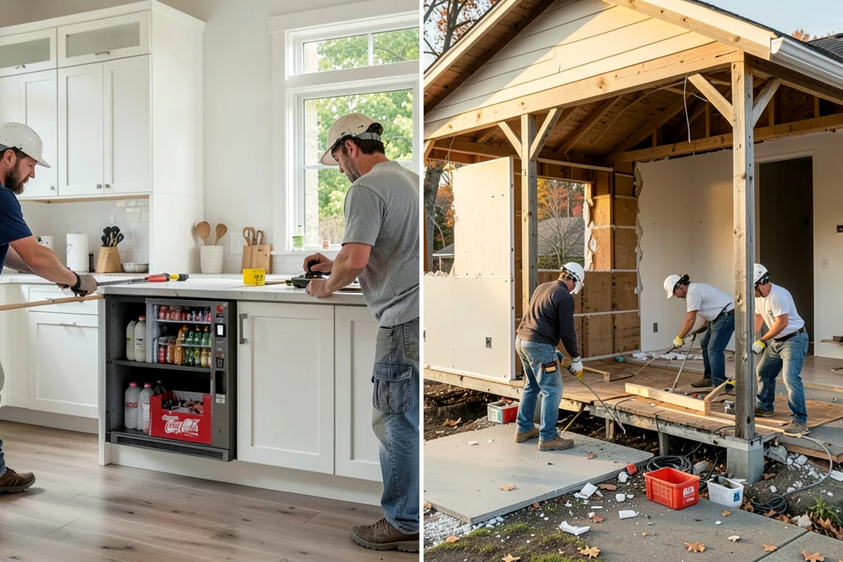 Staircase Replacement in Gig Harbor, Pierce County, WA - Remove the existing staircase safely