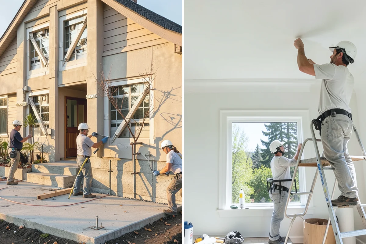 Staircase Replacement in Granite Falls, Snohomish County, WA - Remove the existing staircase safely