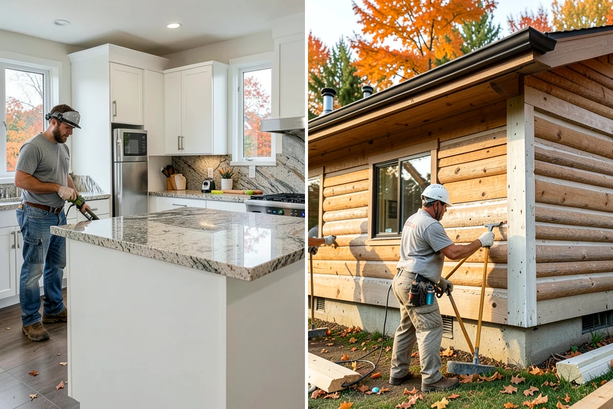 Staircase Replacement in Kenmore, King County, WA - Remove the existing staircase safely