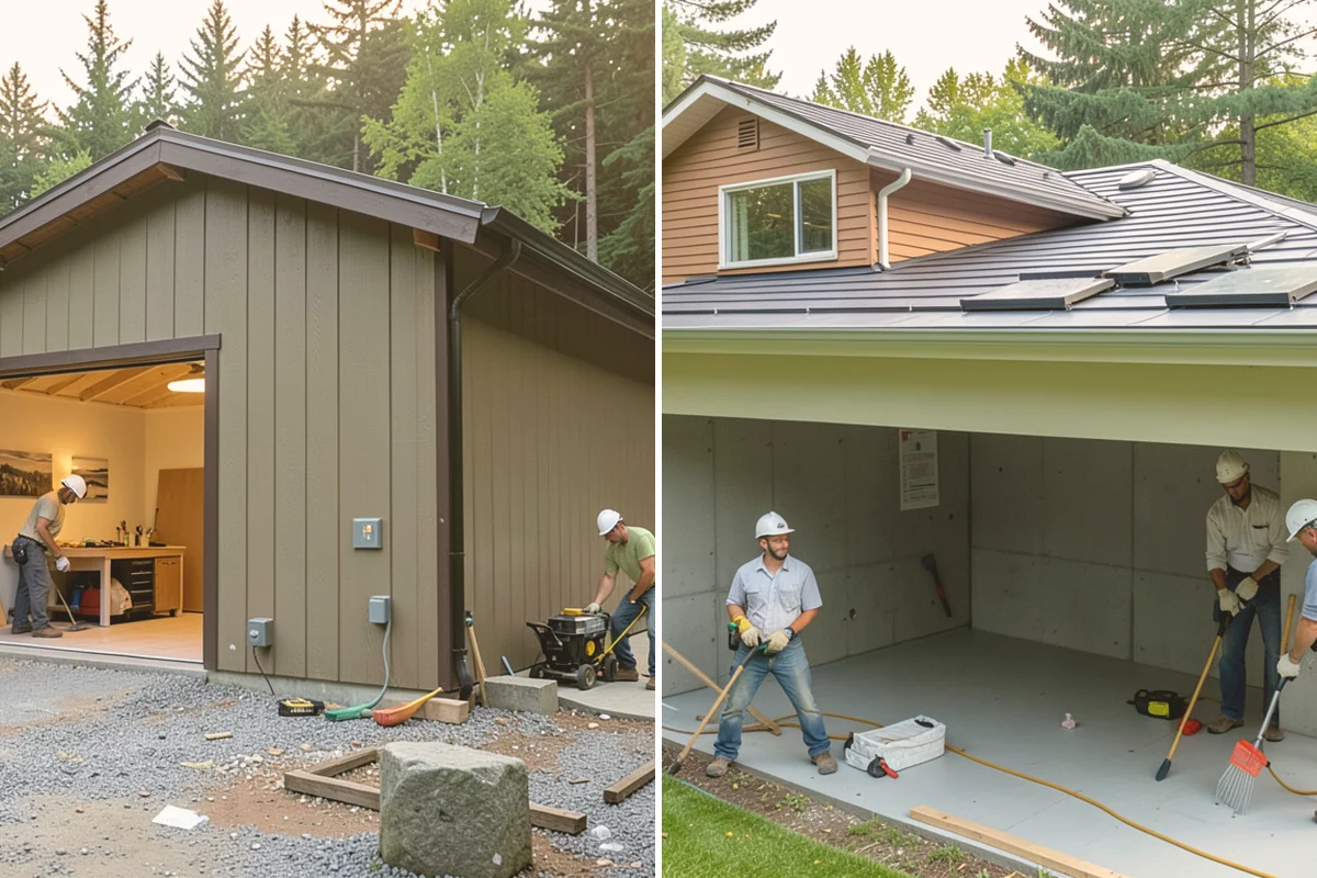 Staircase Replacement in Kent, King County, WA - Remove the existing staircase safely
