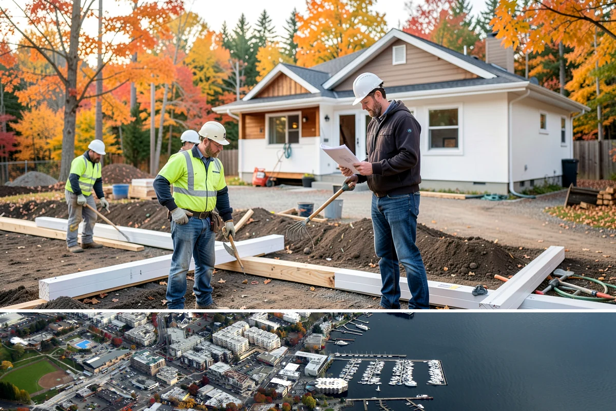 Staircase Replacement in Kirkland, King County, WA - Staircase replacement is interior work available year-round, ideally coordinated with connected remodeling.