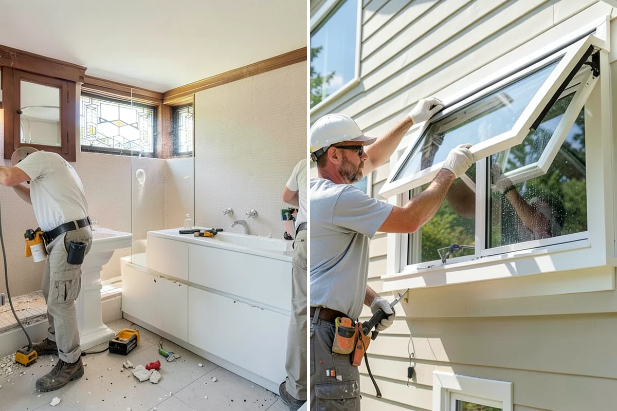 Staircase Replacement in Lakewood, Pierce County, WA - Remove the existing staircase safely