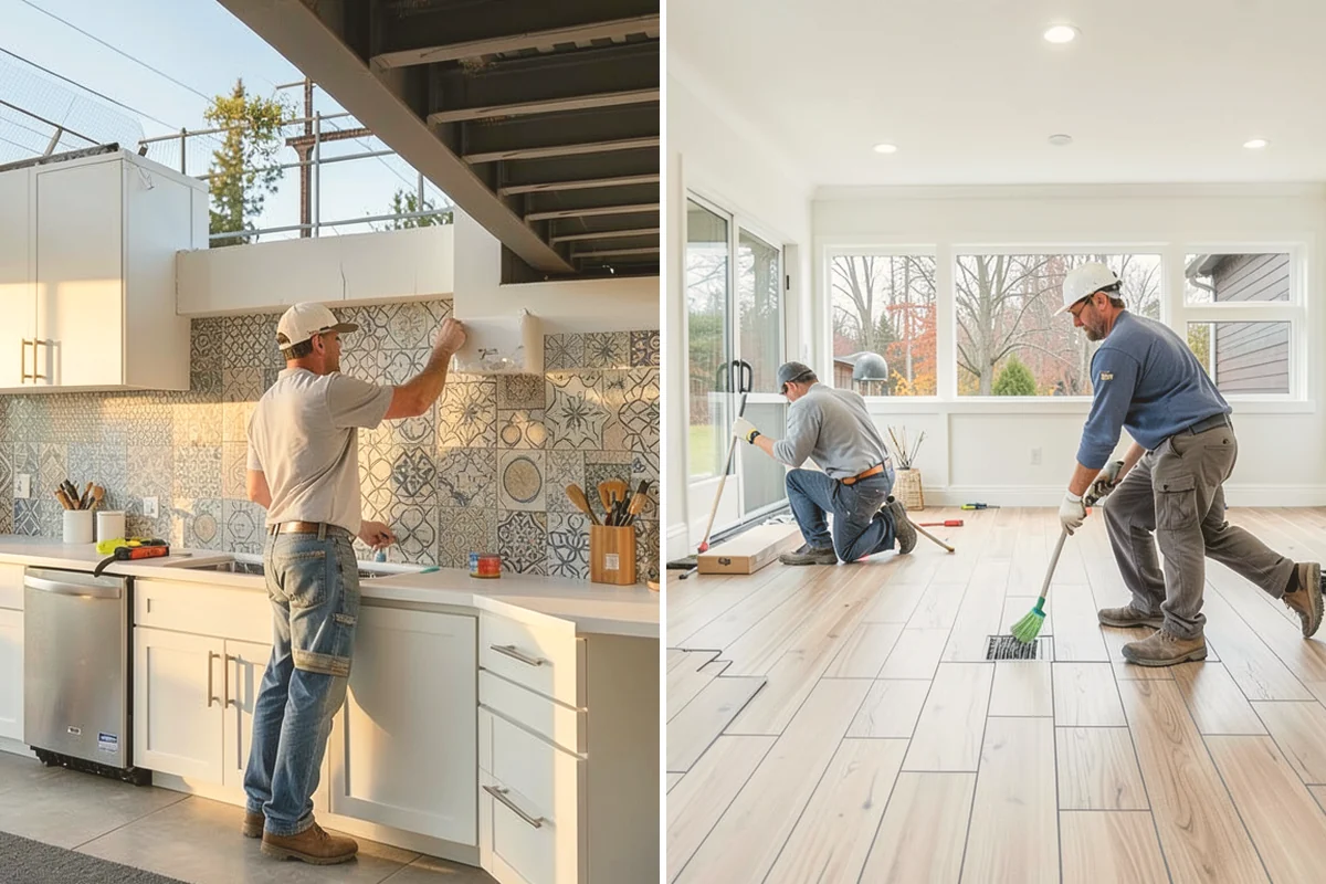 Staircase Replacement in Langley, Island County, WA - Remove the existing staircase safely