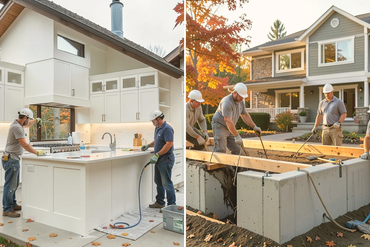 Staircase Replacement in Milton, King County, WA - Remove the existing staircase safely