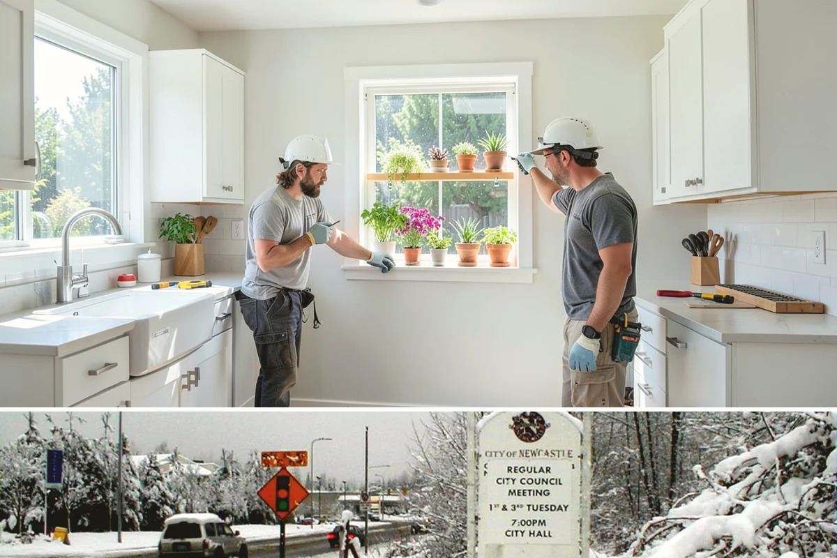Staircase Replacement in Newcastle, King County, WA - Staircase replacement is interior work available year-round, ideally coordinated with connected remodeling.