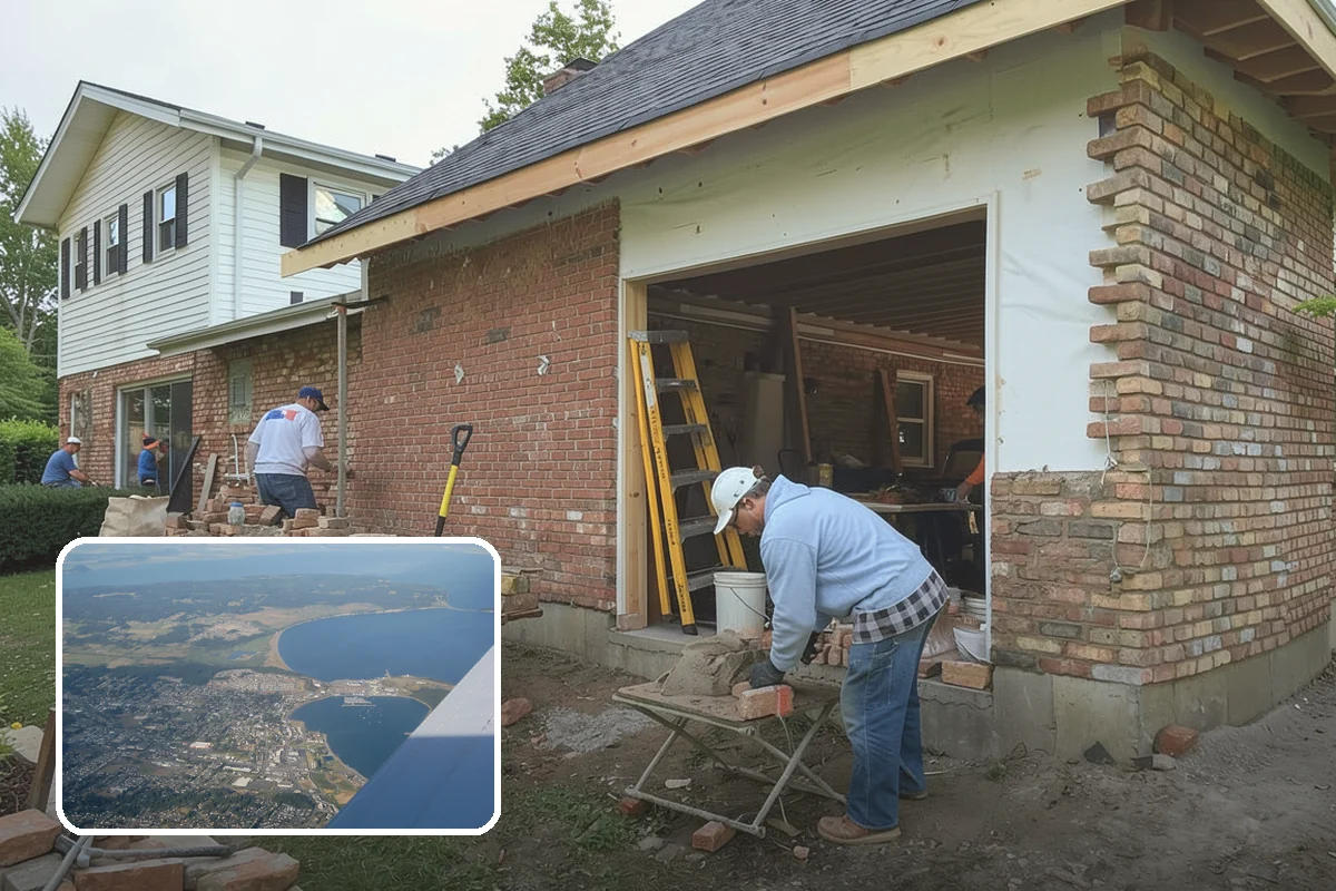 Staircase Replacement in Oak Harbor, Island County, WA - Resolves unsafe or non-conforming stairs