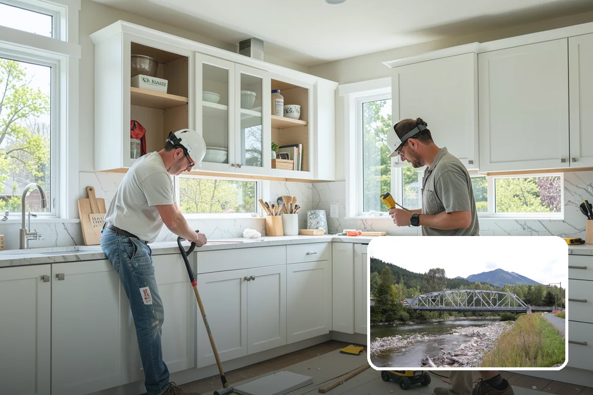 Staircase Replacement in Skykomish, King County, WA - Resolves unsafe or non-conforming stairs