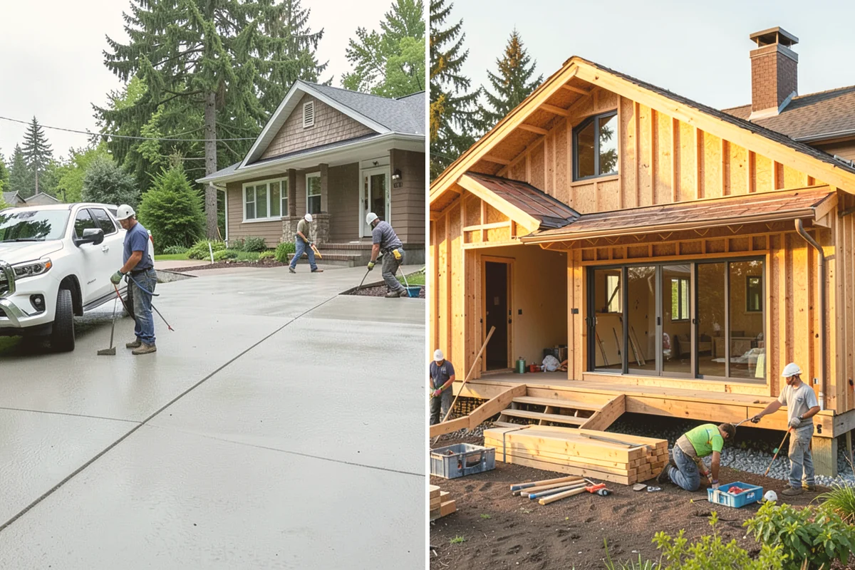 Staircase Replacement in Stanwood, Snohomish County, WA - Remove the existing staircase safely