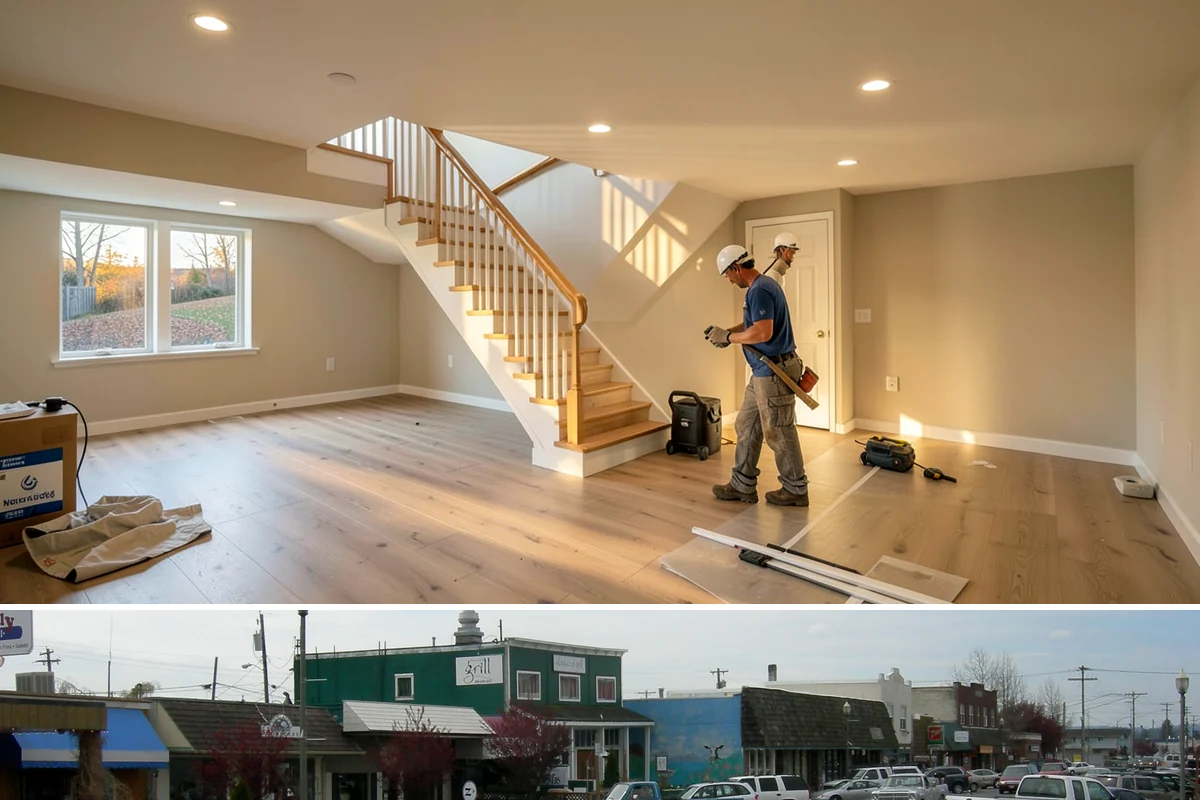 Staircase Replacement in Stanwood, Snohomish County, WA - Staircase replacement is interior work available year-round, ideally coordinated with connected remodeling.