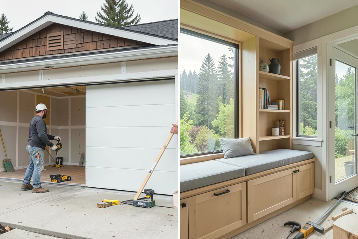 Staircase Replacement in Steilacoom, Pierce County, WA - Remove the existing staircase safely