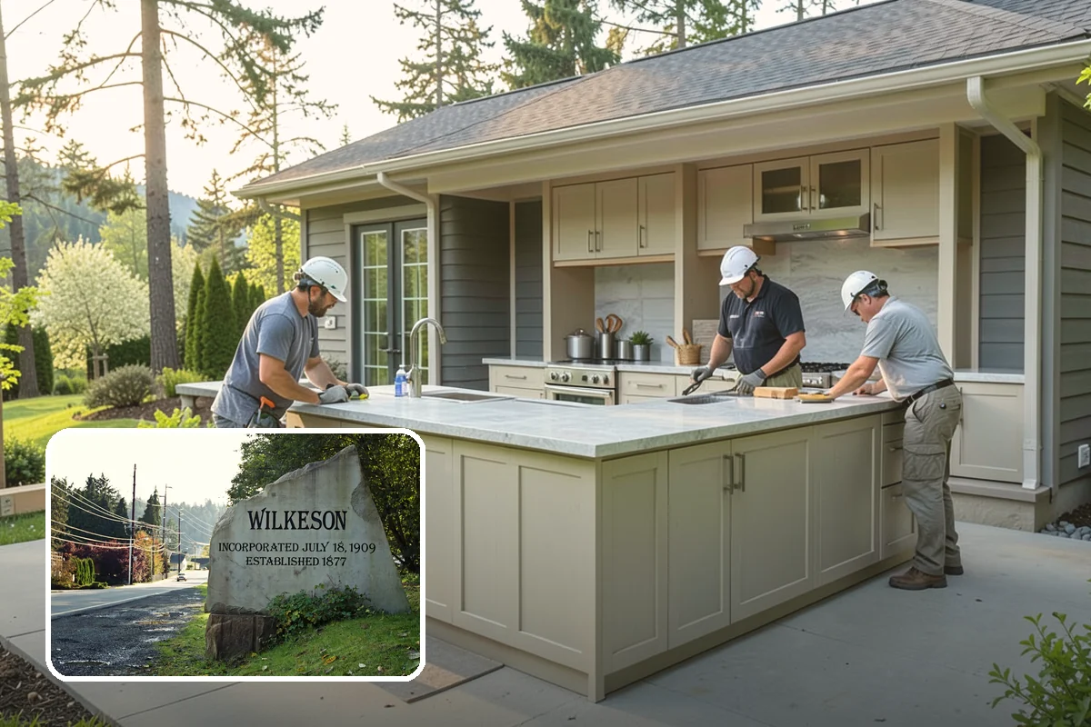 Staircase Replacement in Wilkeson, Pierce County, WA - Resolves unsafe or non-conforming stairs