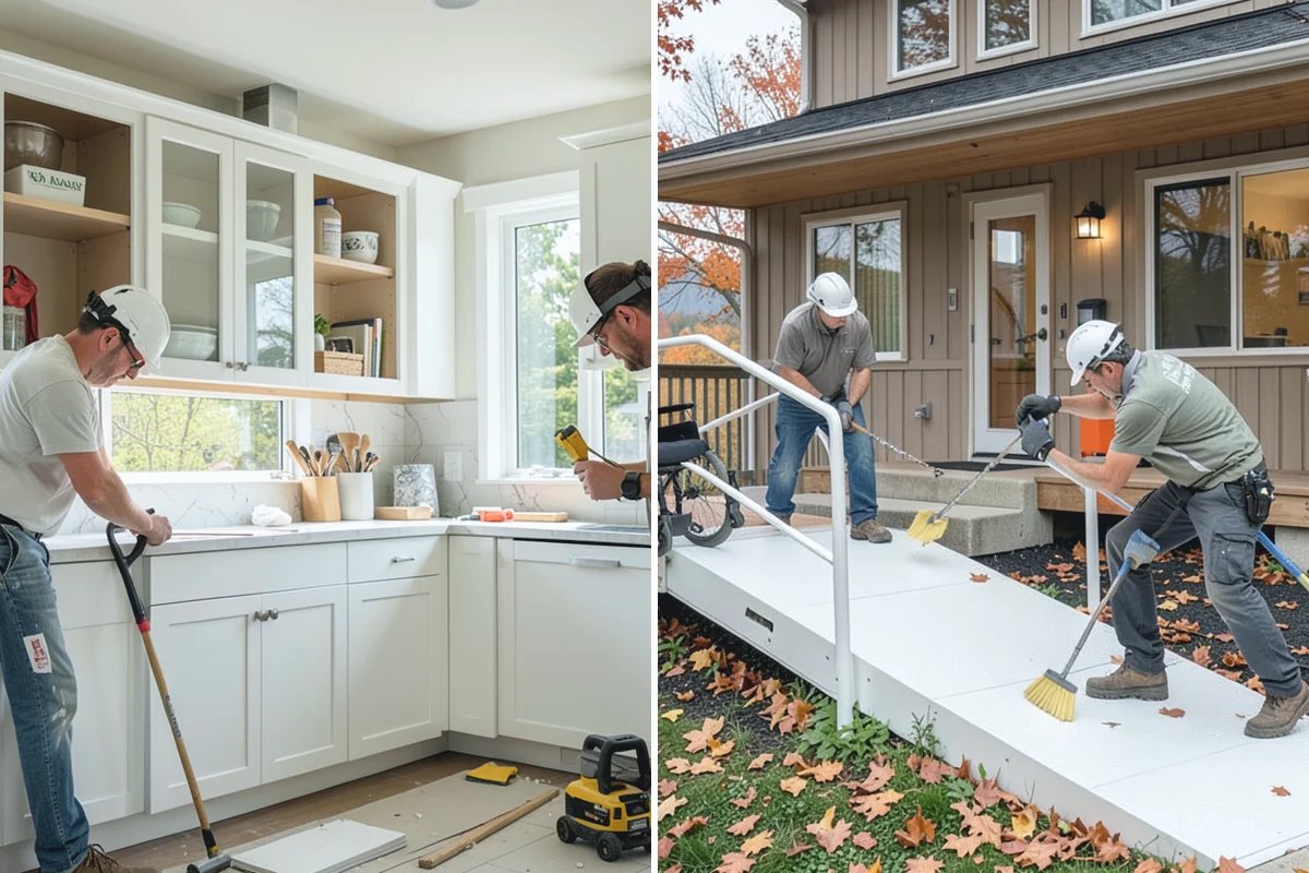 Staircase Replacement in Wilkeson, Pierce County, WA - Remove the existing staircase safely