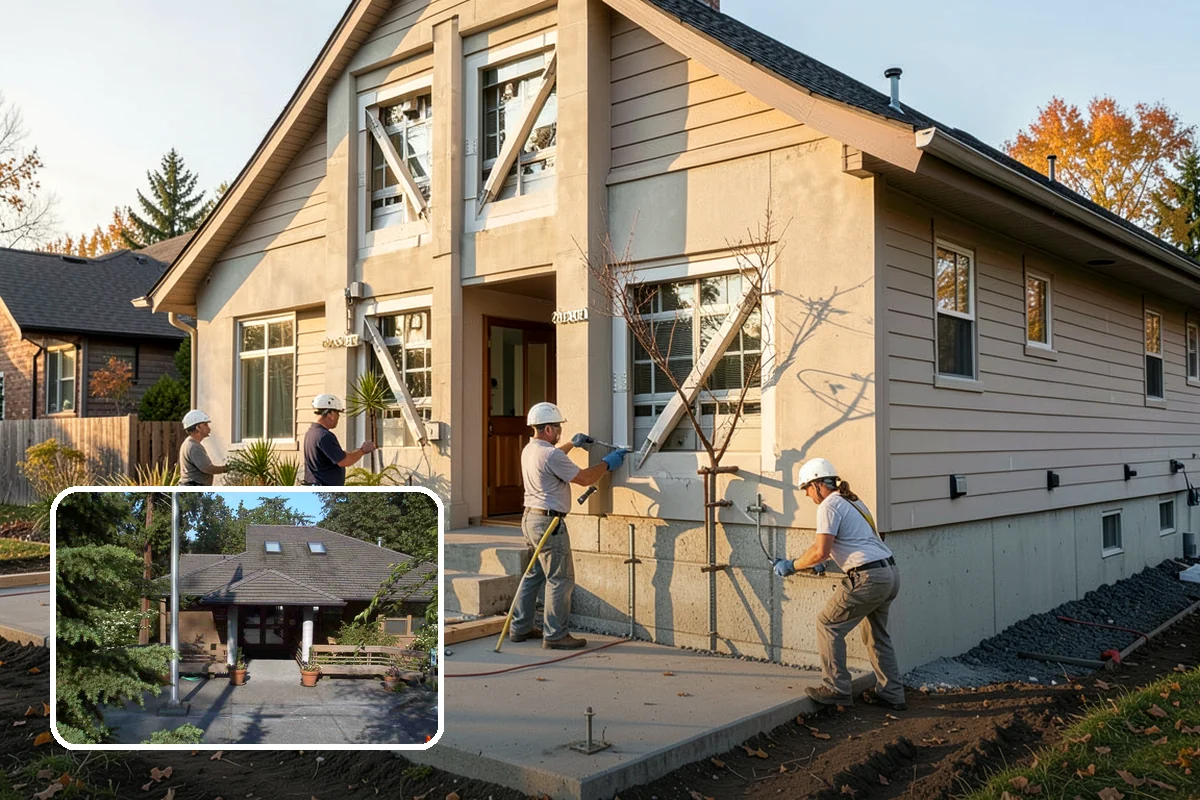 Staircase Replacement in Yarrow Point, King County, WA - Resolves unsafe or non-conforming stairs
