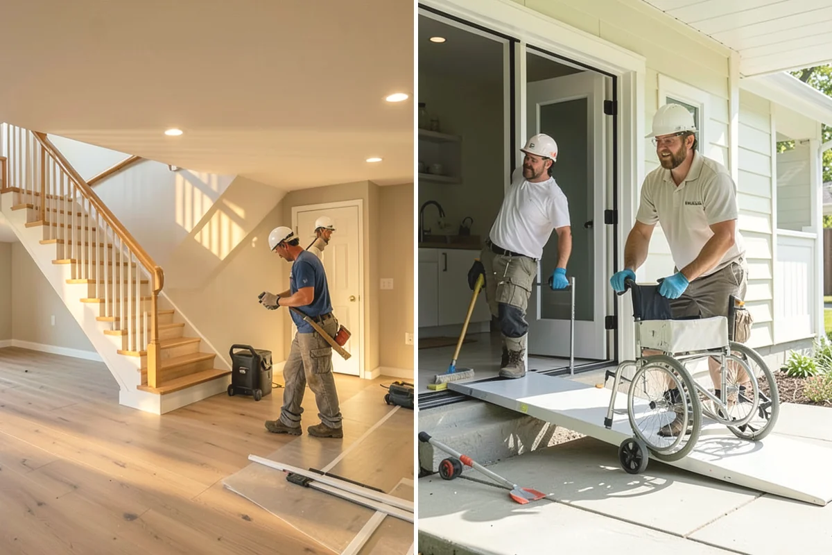 Staircase Replacement in Yarrow Point, King County, WA - Remove the existing staircase safely