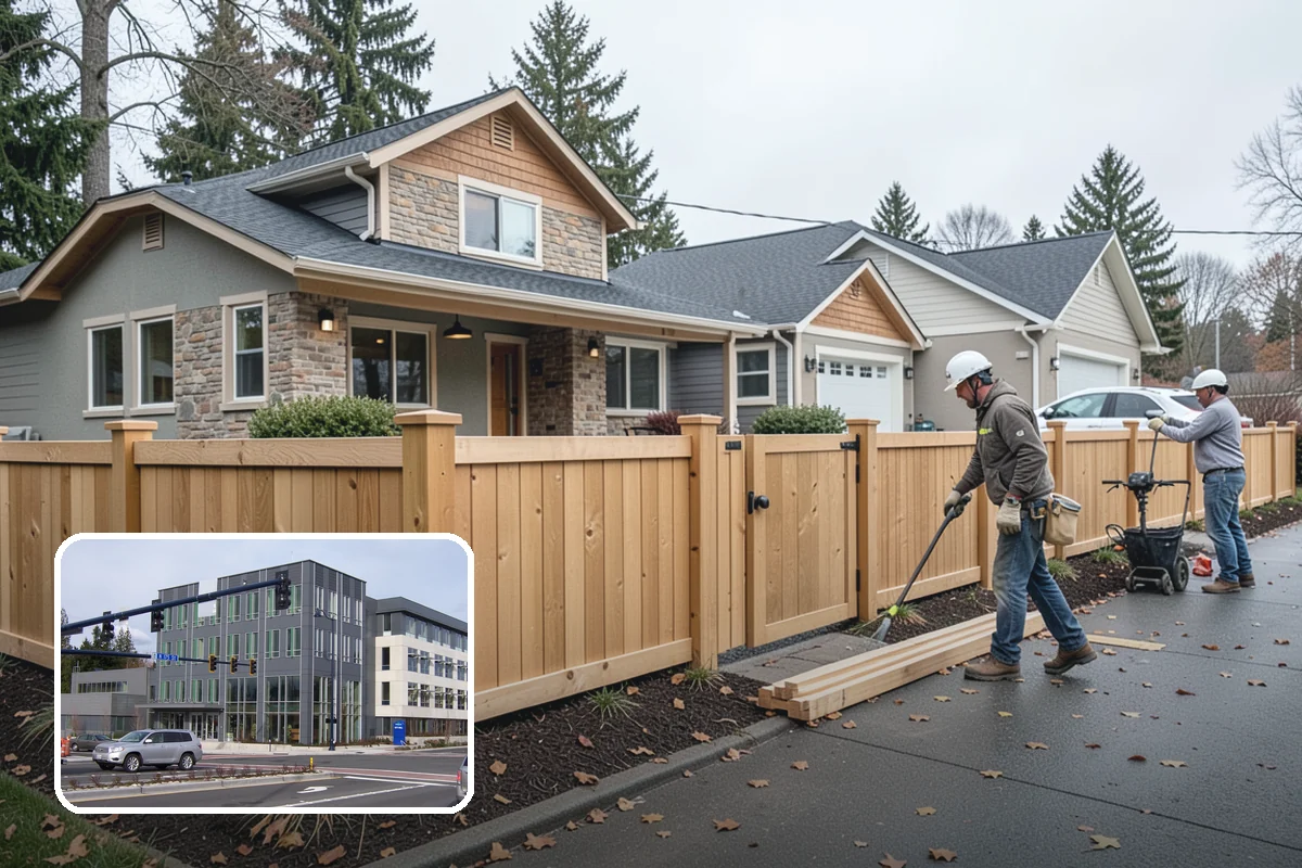 Stamped Concrete Driveway in Shoreline, King County, WA - High-end look of stone or brick in one surface