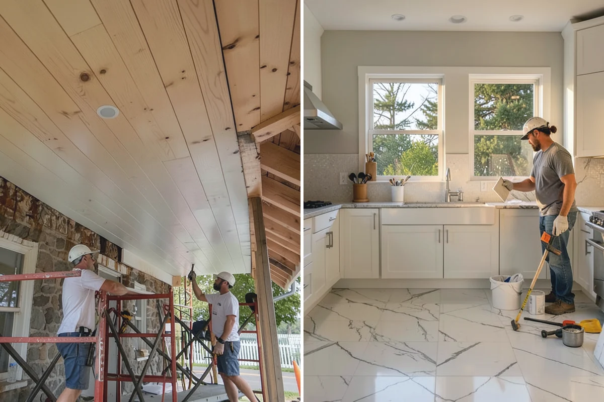 Stamped Concrete Installation in Des Moines, King County, WA - Design pattern, color, and layout