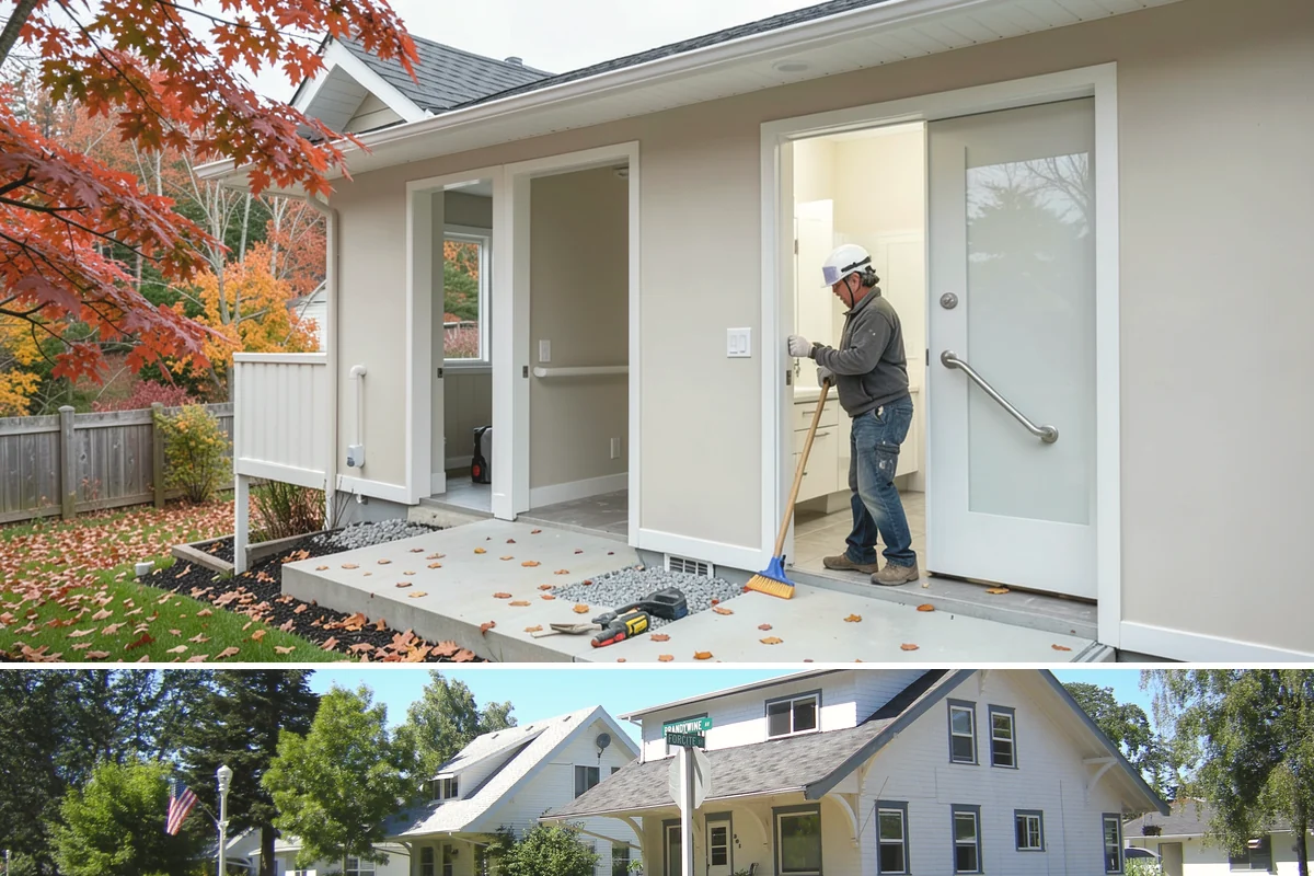 Stamped Concrete Installation in DuPont, Pierce County, WA - Dry summer conditions are essential for clean stamping and proper sealing before wet weather.