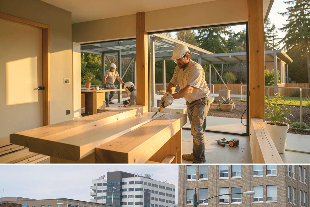 Stamped Concrete Installation in Everett, Snohomish County, WA - Dry summer conditions are essential for clean stamping and proper sealing before wet weather.