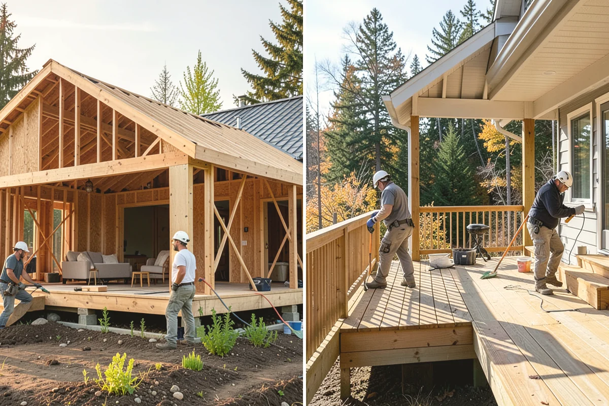 Stamped Concrete Installation in Lake Stevens, Snohomish County, WA - Design pattern, color, and layout