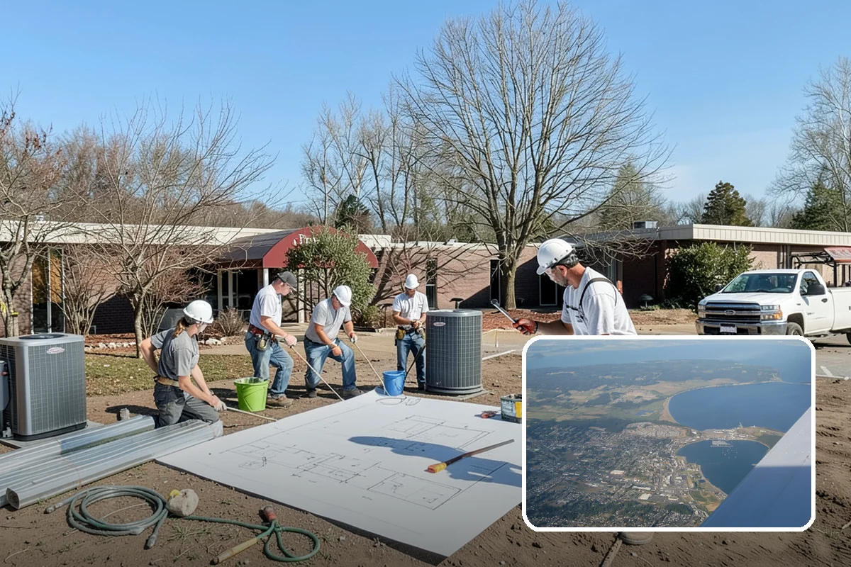 Stamped Concrete Installation in Oak Harbor, Island County, WA - Upscale look of stone or brick at lower cost