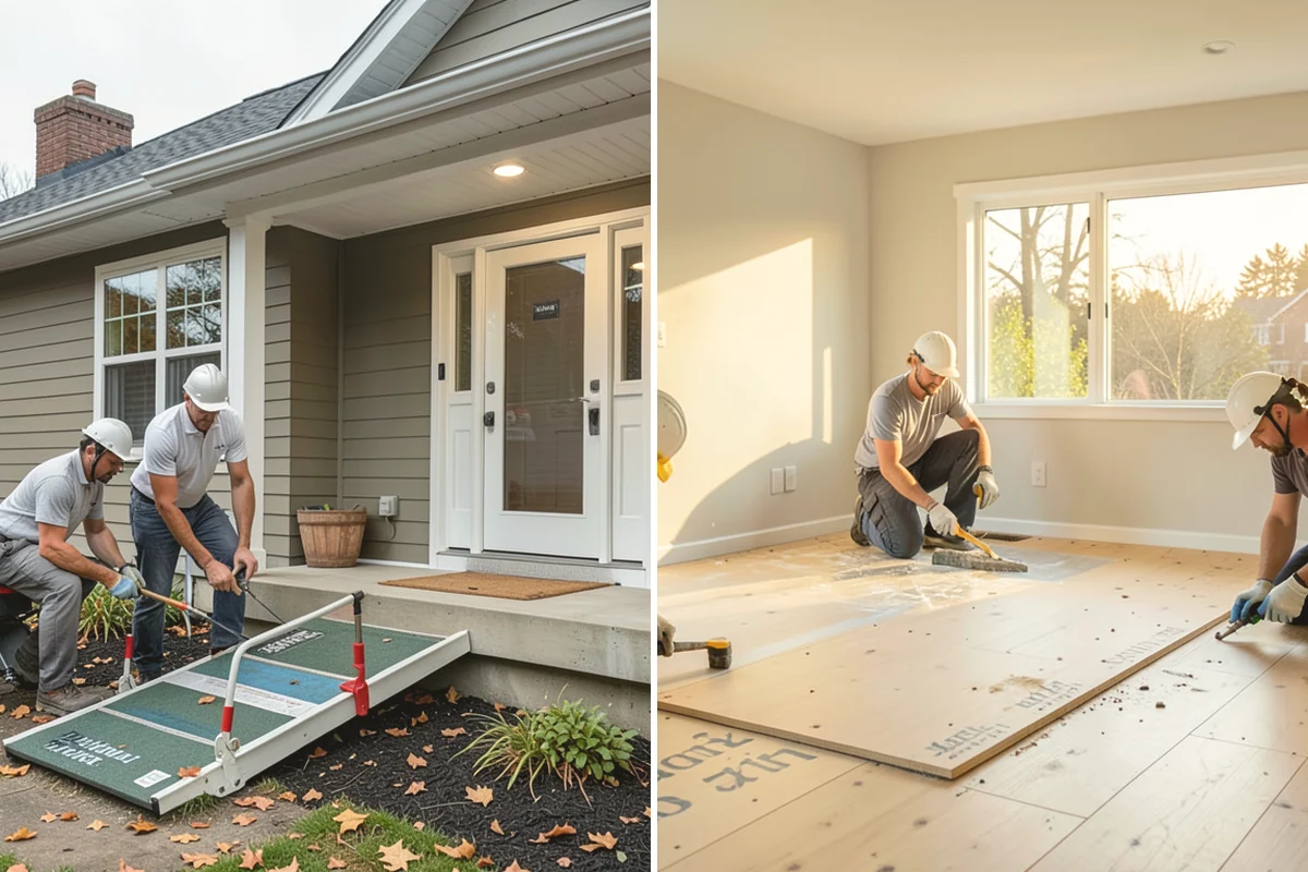 Stamped Concrete Installation in Oak Harbor, Island County, WA - Design pattern, color, and layout