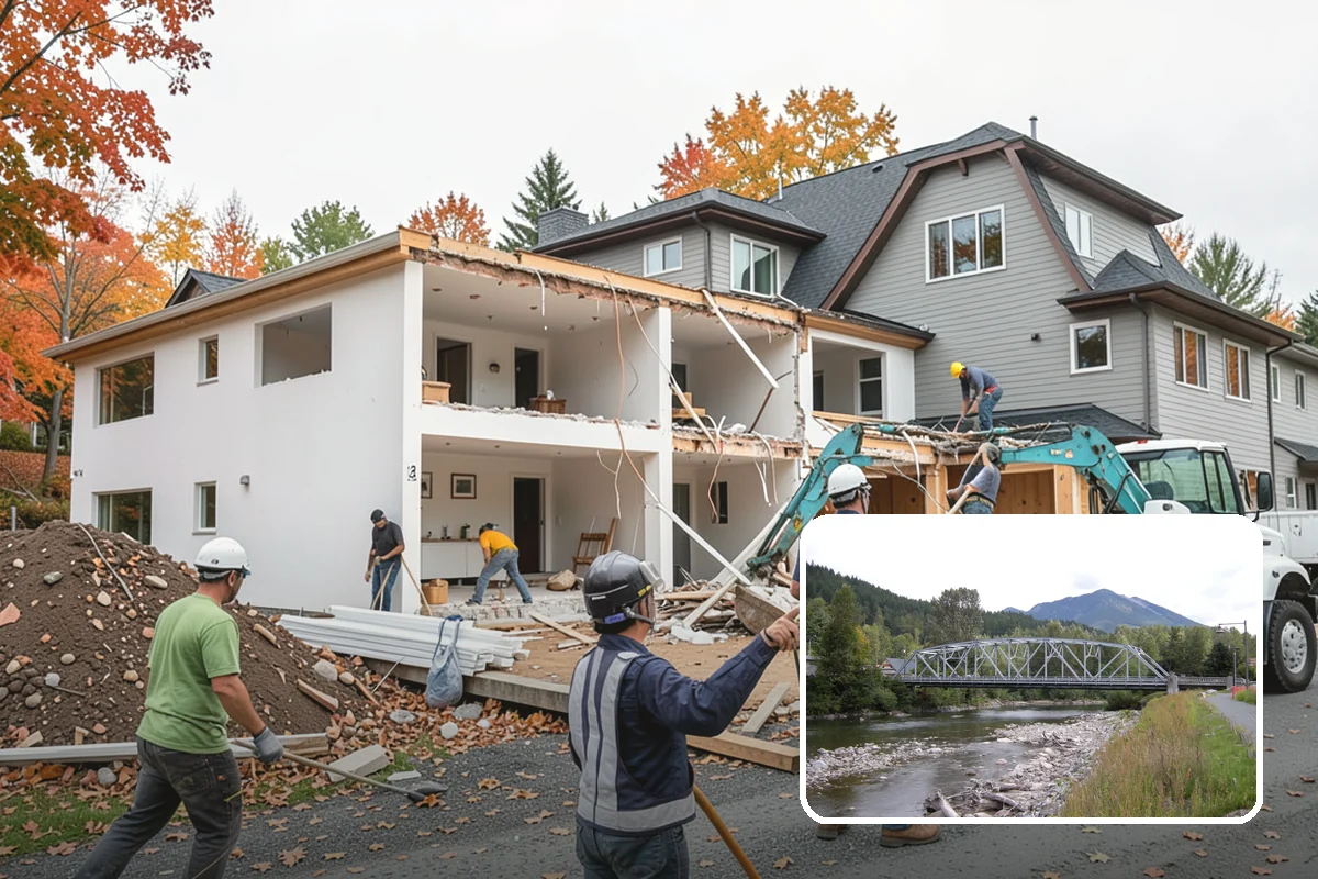 Stamped Concrete Installation in Skykomish, King County, WA - Upscale look of stone or brick at lower cost