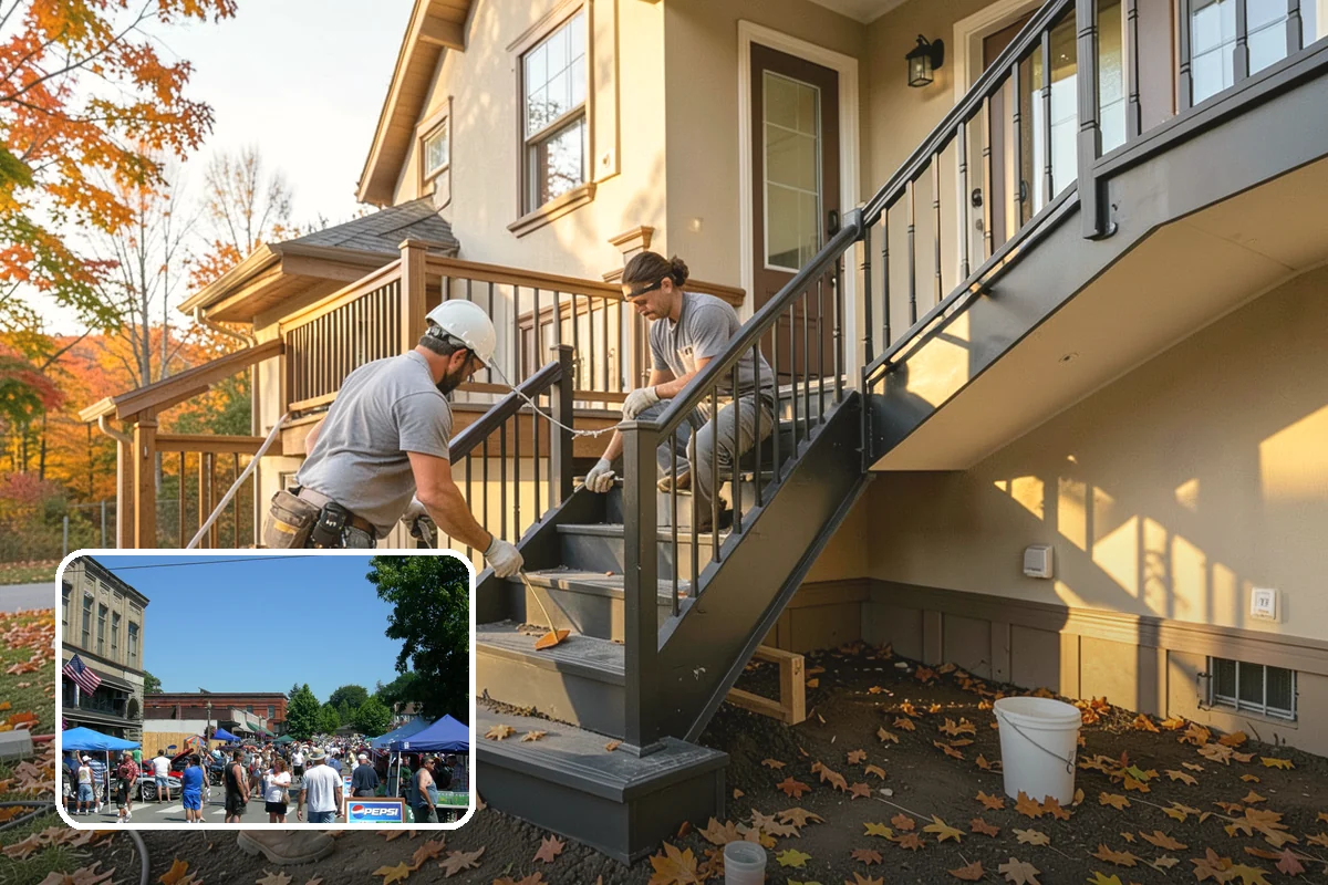 Stamped Concrete Installation in Snohomish, Snohomish County, WA - Upscale look of stone or brick at lower cost