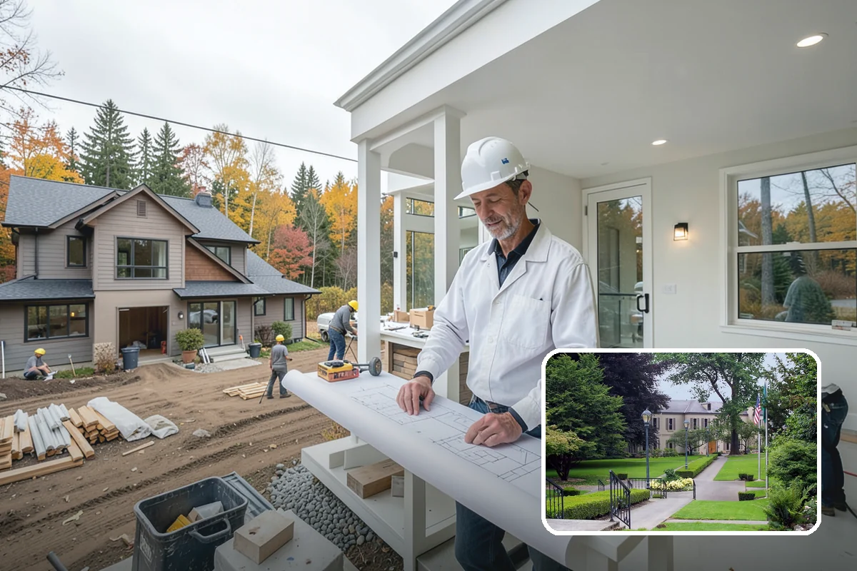 Stamped Concrete Installation in Woodinville, King County, WA - Upscale look of stone or brick at lower cost