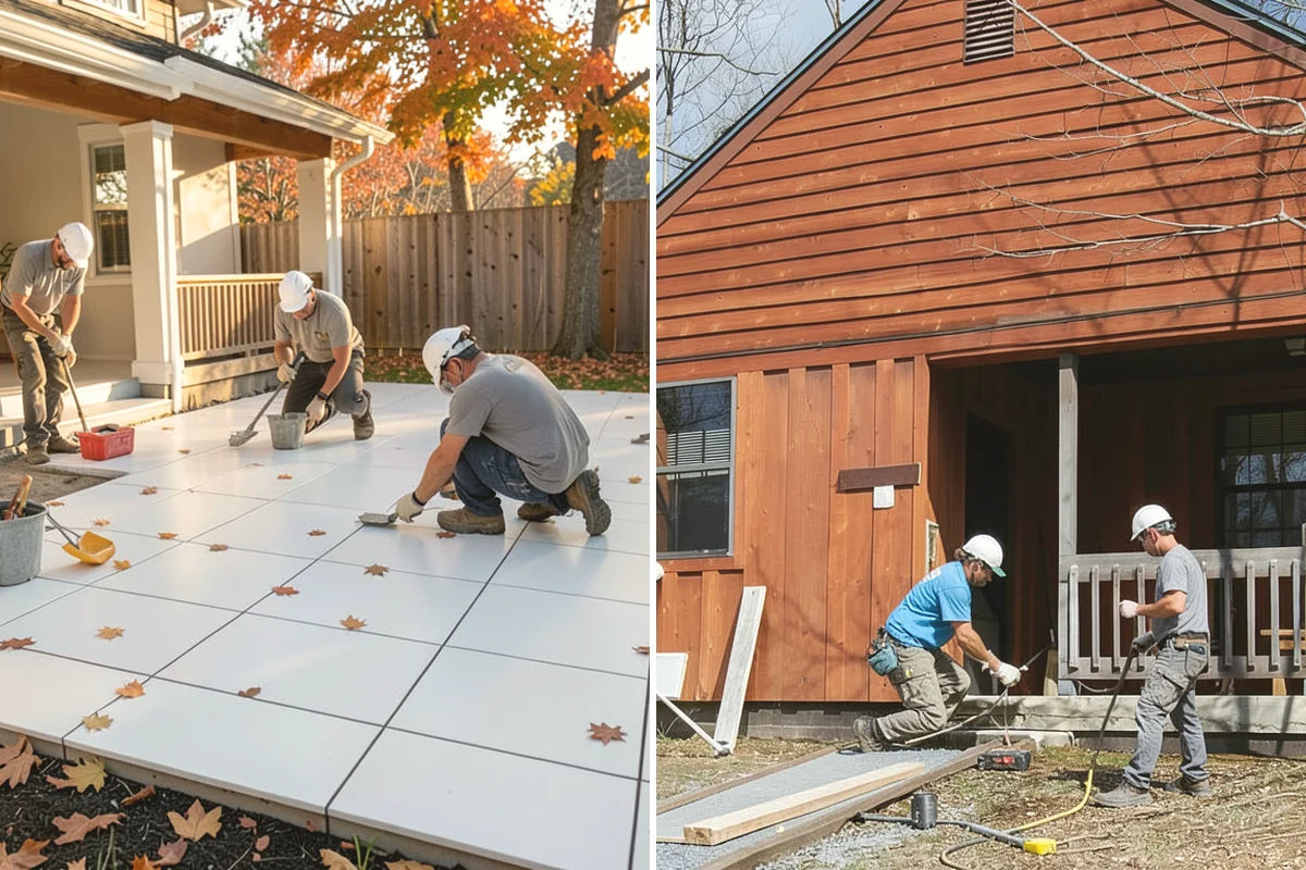 Stamped Concrete Patio in Anacortes, Skagit County, WA - Design the pattern, color, and layout