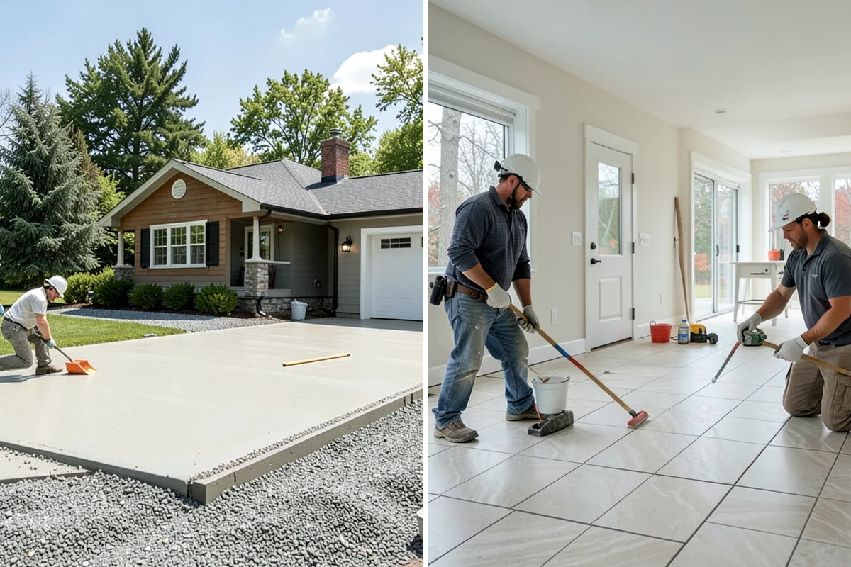 Stamped Concrete Patio in Everett, Snohomish County, WA - Design the pattern, color, and layout