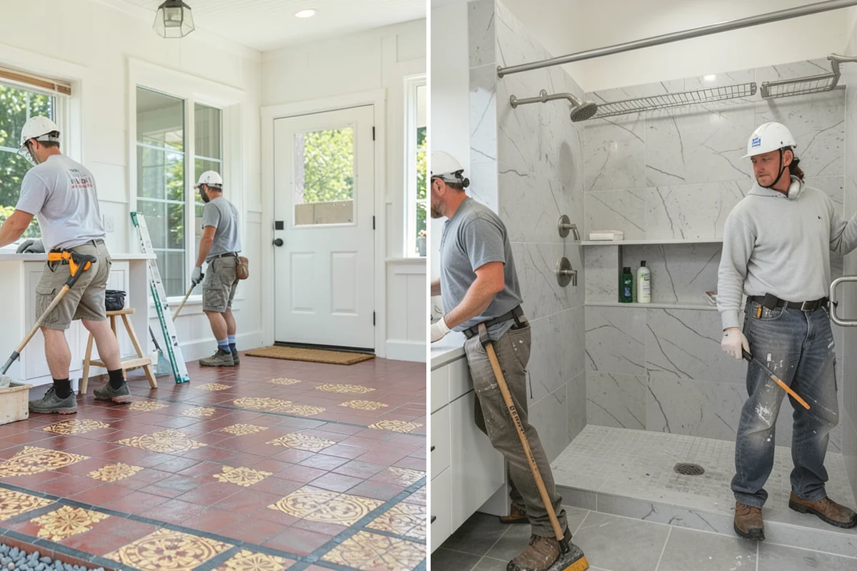 Steam Room Construction in Burien, King County, WA - We plan the enclosure, generator size, and drainage