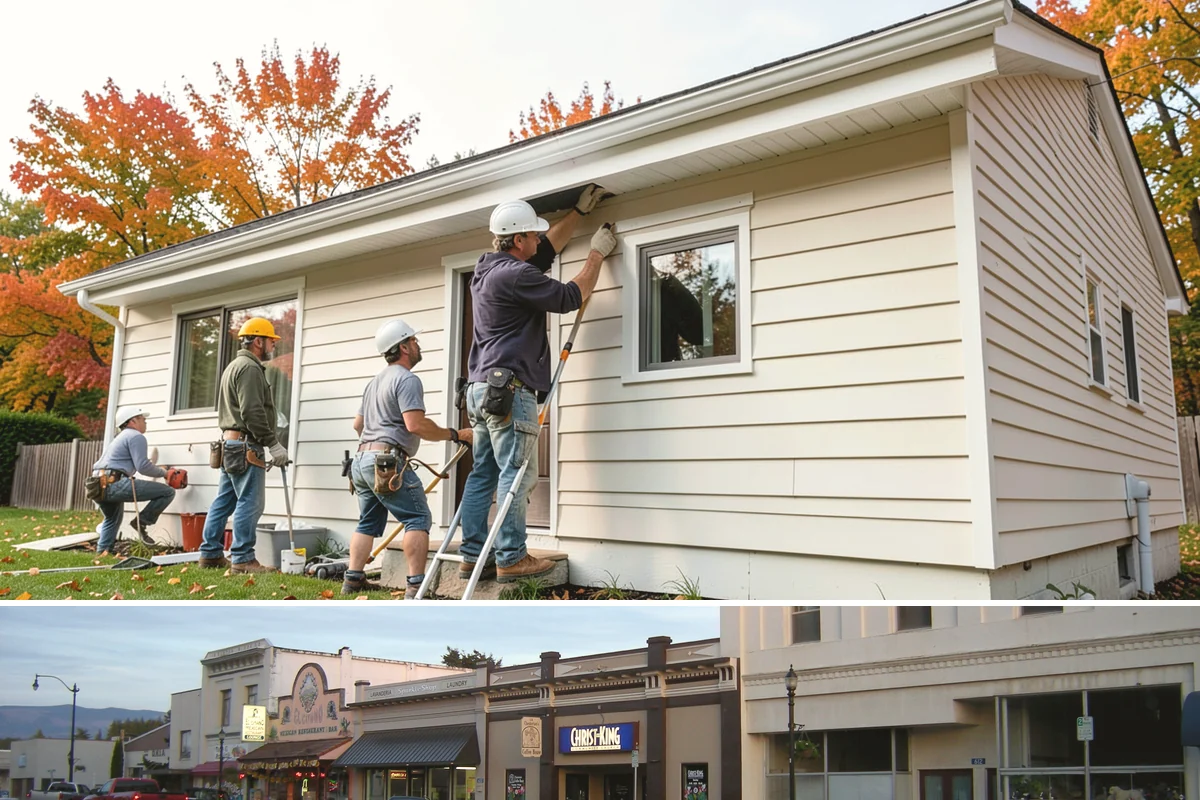 Steam Room Construction in Burlington, Skagit County, WA - Steam room construction is fully interior and can proceed in any season regardless of outdoor weather.