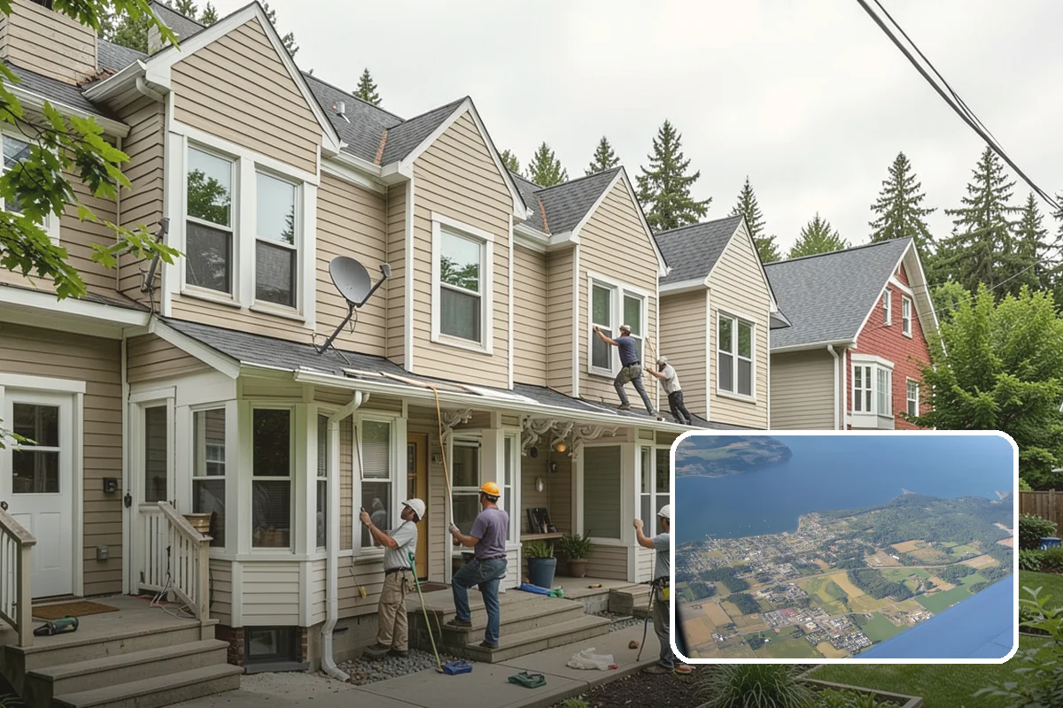 Steam Room Construction in Coupeville, Island County, WA - Continuous waterproofing that protects the structure