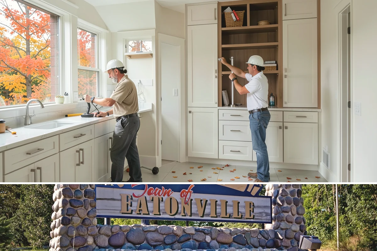 Steam Room Construction in Eatonville, Pierce County, WA - Steam room construction is fully interior and can proceed in any season regardless of outdoor weather.