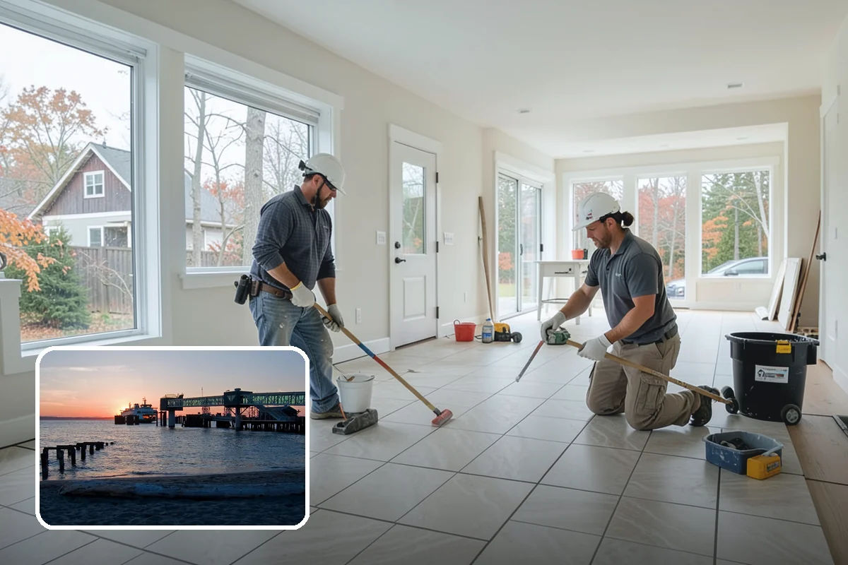 Steam Room Construction in Edmonds, Snohomish County, WA - Continuous waterproofing that protects the structure