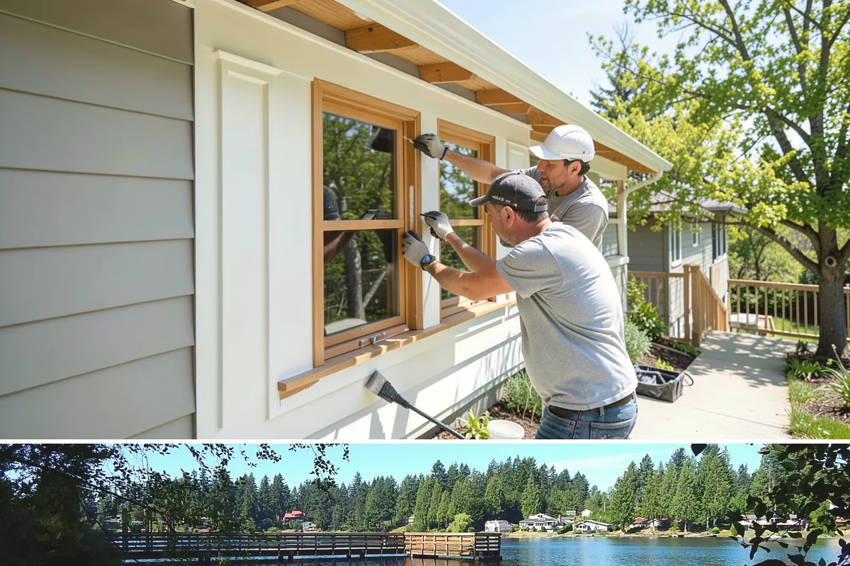 Steam Room Construction in Federal Way, King County, WA - Steam room construction is fully interior and can proceed in any season regardless of outdoor weather.
