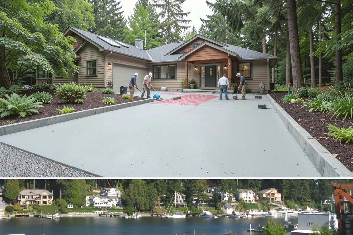 Steam Room Construction in Gig Harbor, Pierce County, WA - Steam room construction is fully interior and can proceed in any season regardless of outdoor weather.