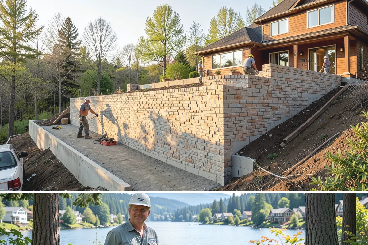 Steam Room Construction in Milton, King County, WA - Steam room construction is fully interior and can proceed in any season regardless of outdoor weather.