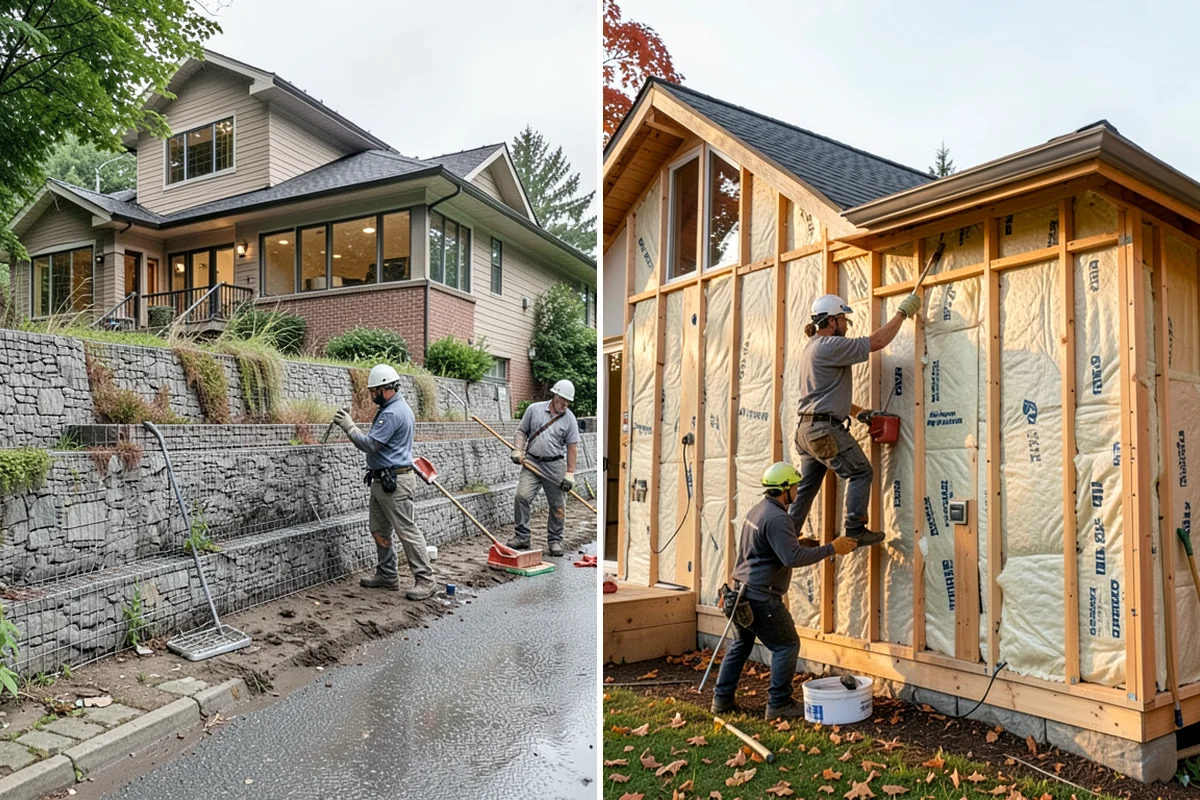 Steam Room Construction in Normandy Park, King County, WA - We plan the enclosure, generator size, and drainage