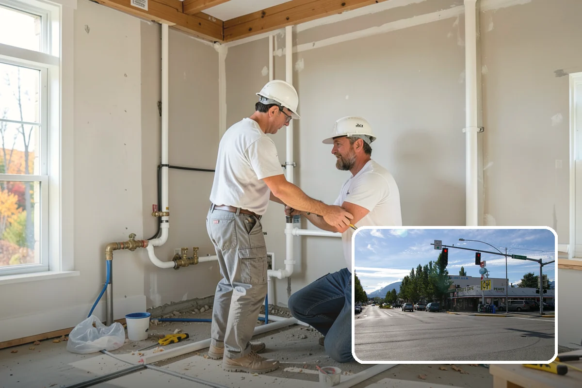Steam Room Construction in North Bend, King County, WA - Continuous waterproofing that protects the structure
